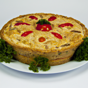 Imagem da receita ** Torta de Atum com Legumes**