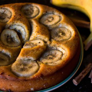 Imagem da receita  Torta de Banana com Oregano