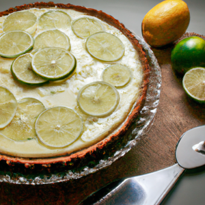 Imagem da receita  Torta de Limão com Creme Chee...