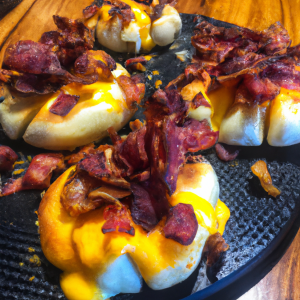 Imagem da receita  Triple Bacon Cheese Delight