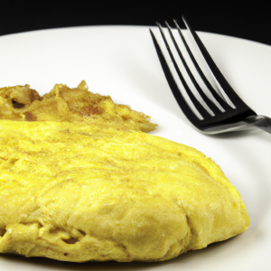 Imagem da receita Omelete de Arroz