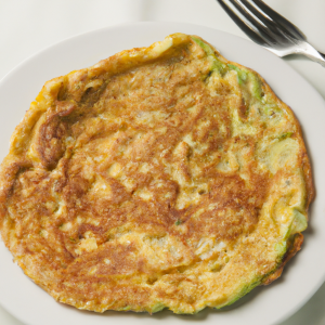Imagem da receita Omelete de Cebola