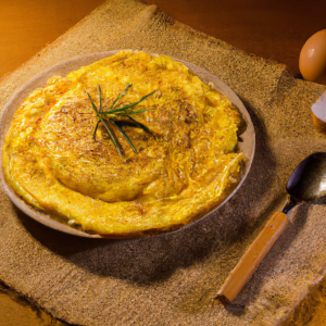 Imagem da receita Omelete de Queijo com Farinha ...