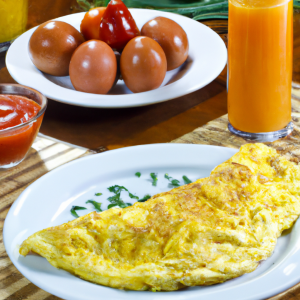 Imagem da receita Omelete Rústica