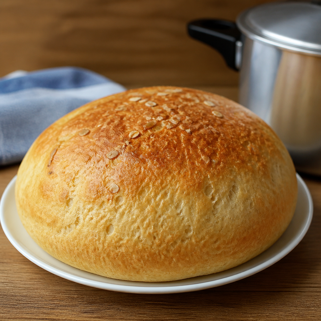 Pão Rápido na Panela de Pressão