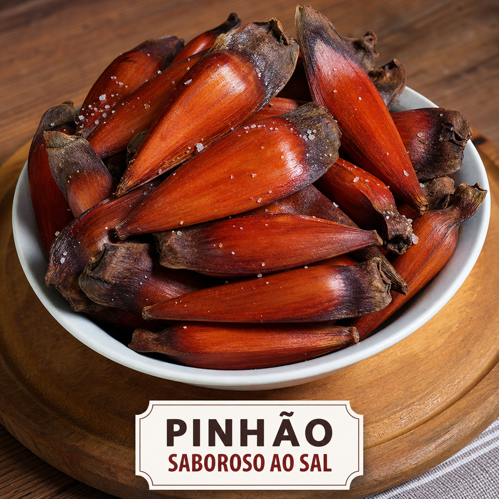 Pinhão Saboroso ao Sal