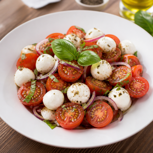 Salada Fresca de Tomate com Qu...