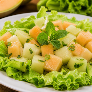 Salada Refrescante de Melão co...