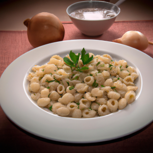 Imagem da receita Sopa de Macarrão com Alho e Az...