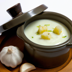 Imagem da receita Sopa de Patareca com Alho