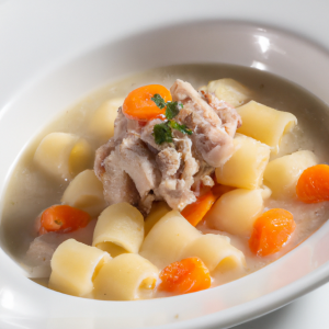 Imagem da receita Sopa de Tomte com Macarrão